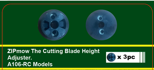 ZIPmow - 3 EXTRA Cutting Blade Mounts
